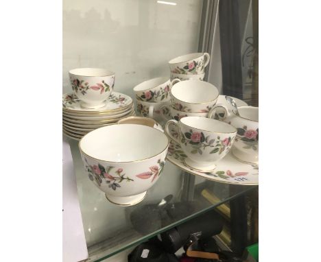 A WEDGWOOD PART TEA SERVICE. 