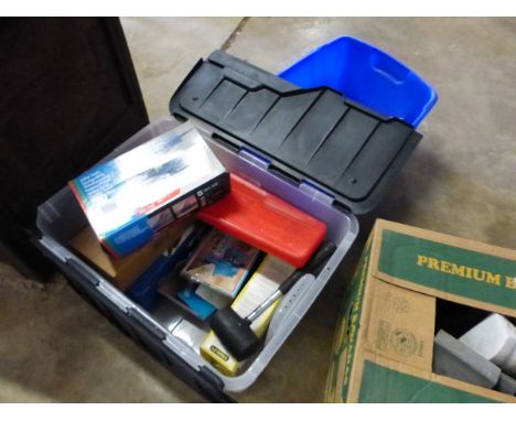 A QUANTITY OF TOOLS ETC. 