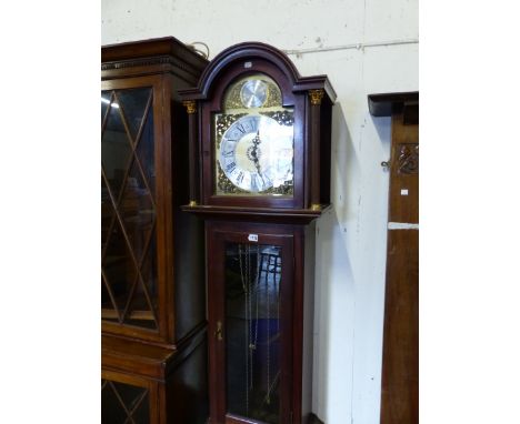 A MODERN LONG CASE CLOCK. 