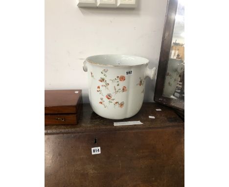 A LARGE DOULTON PLANTER AND A GAMES COMPENDIUM. 