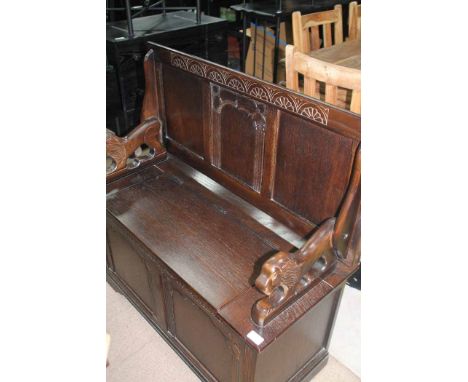 OAK MONKS BENCH
