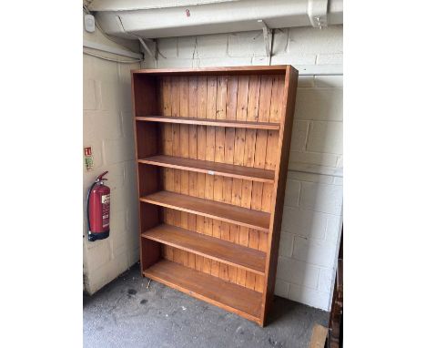 Pine free standing book shelf