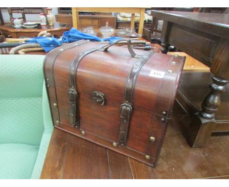 A small domed trunk.