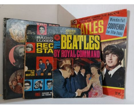 A collection of various Books and Magazines all related to The Beatles both group and solo including some vintage, with two P