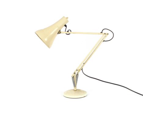 A vintage Angle Poise style lamp