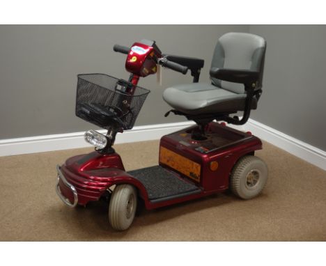 ShopRider Deluxe four wheel mobility scooter (This item is PAT tested - 5 day warranty from date of sale)   Condition Report 