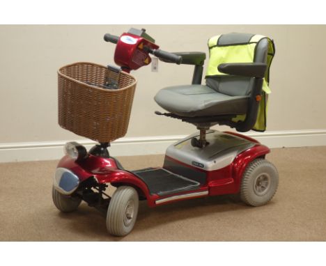 Sterling Sapphire four wheel electric mobility scooter with charger (This item is PAT tested - 5 day warranty from date of sa