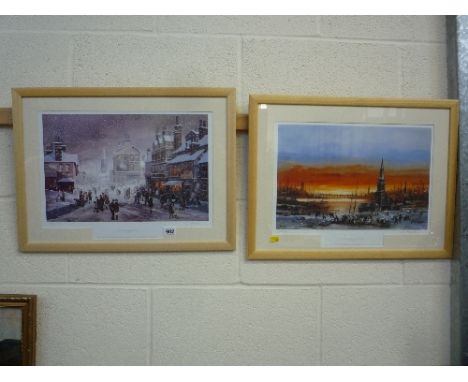 AFTER BRAAQ, 'No, He's not Coming Out Lad', a signed Limited Edition print 644/750, and another by the same artist (2)