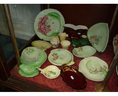 VARIOUS PIECES OF CARLTONWARE, jugs, plates, bowls etc (over 20 pieces)