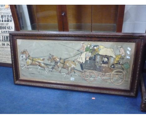 A CECIL ALDIN COACHING PRINT