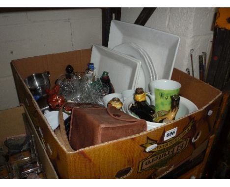 VARIOUS GLASS, CERAMICS, CAMERA, etc