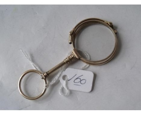 A pair of vintage Dolland of London gold Lorgnettes