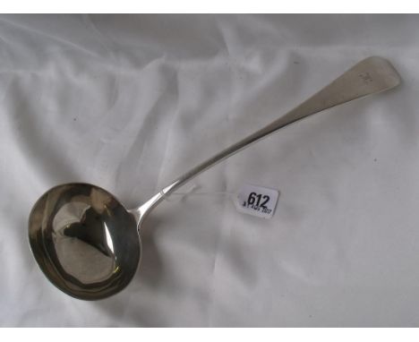Another soup ladle with oval bowl London 1909 by  W.W.  275g        