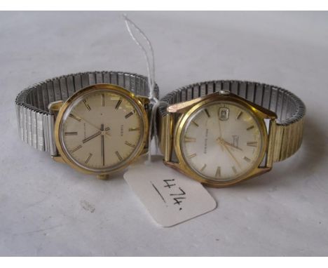 Gents Timex wrist watch and another Everite King  with date calendar       