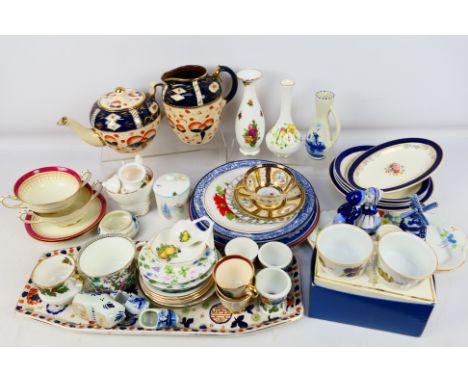 Mixed ceramics comprising Royal Albert, Royal Doulton, Royal Worcester, Delft and other. [W]

NOTE: THIS LOT IS NOT AVAILABLE