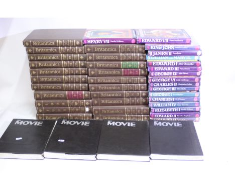 Britannica, Book Club Associates, Orbis - 21 x Britannica volumes. 17 x The Life and Times of famous monarchs books. 4 x The 