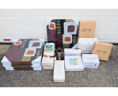 Unused Retail Stock - Loxton Lighting, Other -  9 x boxed metal ceiling/wall lights. Comes with glass shades and light's inst