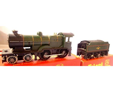 Triang R350 Class L1, in fair condition, cab side numbers removed/marked, replacement bogie wheels, plus tender R36 replaceme