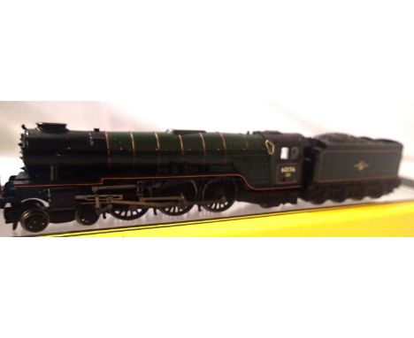 N Gauge Farish Class A1 Green, Late Crest, 60156, no smoke detectors, in excellent condition, no paperwork/detail pack, wrong