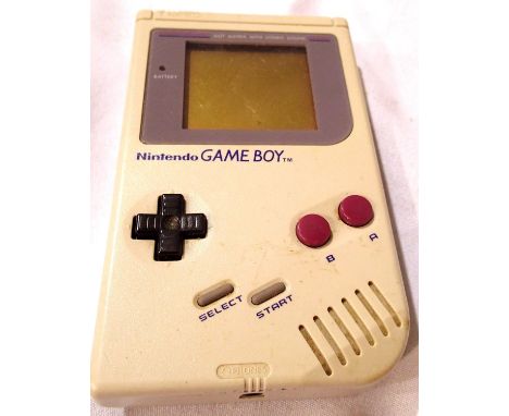 Nintendo GameBoy console, unboxed, no leads etc. P&amp;P Group 1 (£14+VAT for the first lot and £1+VAT for subsequent lots) 