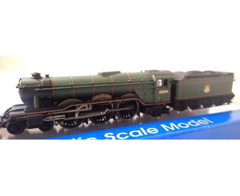 N Gauge Dapol Class A3 Colorado, 60094, BR Lined Green, Early Crest, in excellent condition, boxed. P&amp;P Group 1 (£14+VAT 