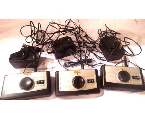 Three Hornby controllers and transformers. P&amp;P Group 1 (£14+VAT for the first lot and £1+VAT for subsequent lots) 
