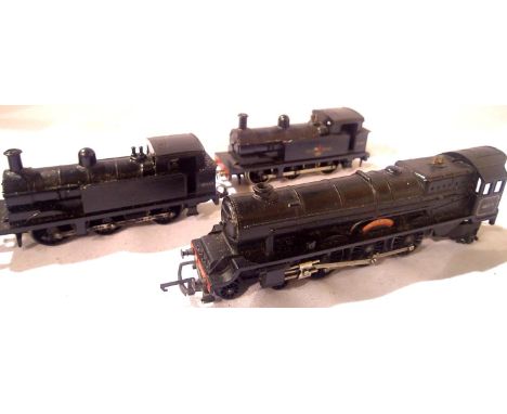 Triang Princess Victoria, Black loco only, Hornby Dublo 0.6.0. Tank and Wrenn 0.6.0, all spares/repair. P&amp;P Group 1 (£14+