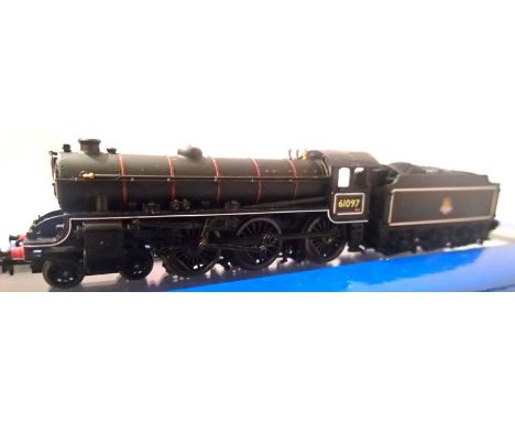 N Gauge Dapol ND-120B, Class B1, BR Black, 61097, Early Crest, in excellent condition, no detail pack, box with wear. P&amp;P