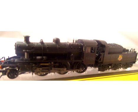 N Gauge Farish Class 2MT, renumber/crest, no cab number, Black, was LMS6404, in very good to excellent condition, boxed. P&am
