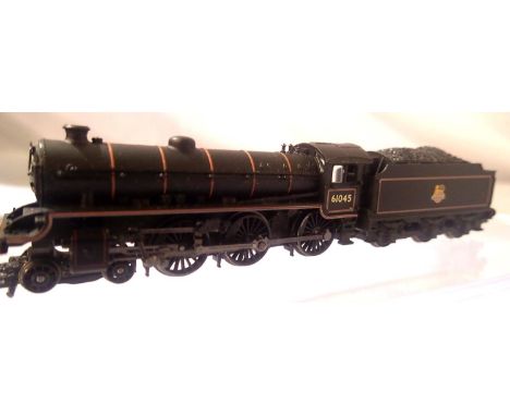 N Gauge Farish B1, Black, Early Crest, 61045, in very good to excellent condition body loose on chassis, wrong box. P&amp;P G