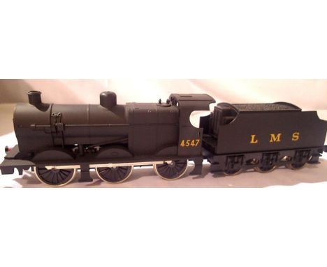 O gauge Lima Fowler 4F, 12V 2 rail, Black, LMS, 4547, front coupling mounting removed, otherwise in excellent condition, poly