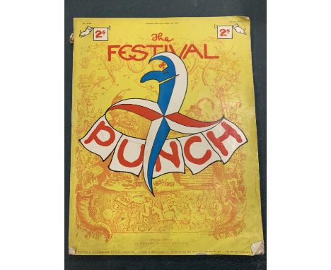 A VINTAGE BOOK ON THE FESTIVAL OF PUNCH DATED 1951 