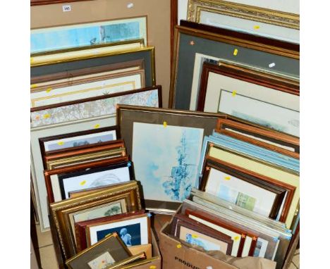 A LARGE QUANTITY OF PICTURES AND PRINTS ETC, to include a limited edition Alan Hayman print, a Margaret Chapman print and a v