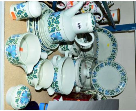 MIDWINTER, a quantity of tablewares from the Stonehenge range of oven to tableware in the 'Caprice' pattern, to include thirt