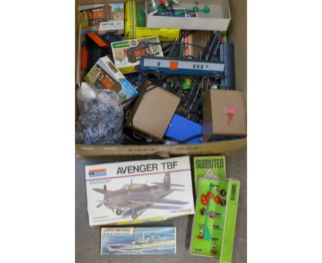 Model rail, Subbuteo teams, model kits, etc.