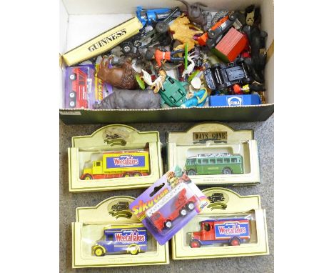 Days Gone vehicles, model animals, figures and other vehicles