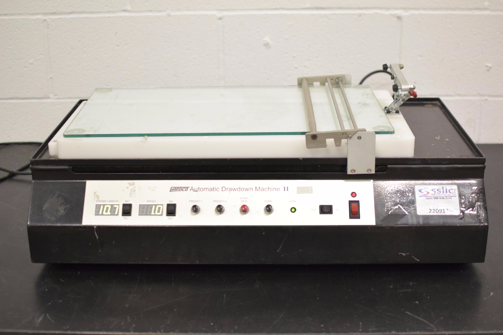 Gardco Automatic Drawdown Machine II (1) Automatic Drawdown Machine