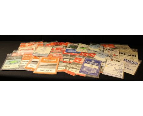 Sport, Football - a collection of 1950's Arsenal football programmes, mostly home games (quantity) 