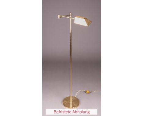 HALOGENLAMPE VON ZONCA Italien, Zonca Lighting Srl, Anfang 21. Jh. Chrom, satiniert. Mit italienischem Stecker, mit Adapter. 