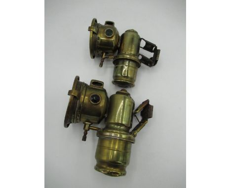 Lucas Calcia Cadet cycle lamp and one other Lucas cycle lamp (2) 