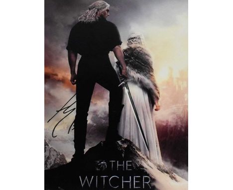 The Witcher - Henry Cavill - autographed 8x10" colour photograph from the series. Signed in black ink to a light area of the 
