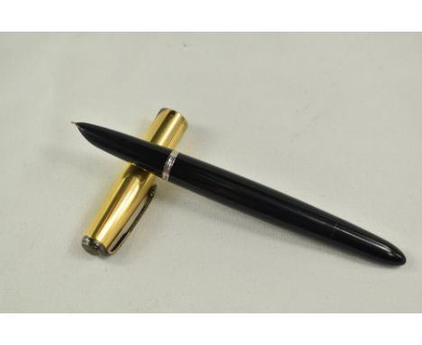 Vintage Parker 75 Fountain Pen 14K G.F. CAP & BARREL -U.S.A.