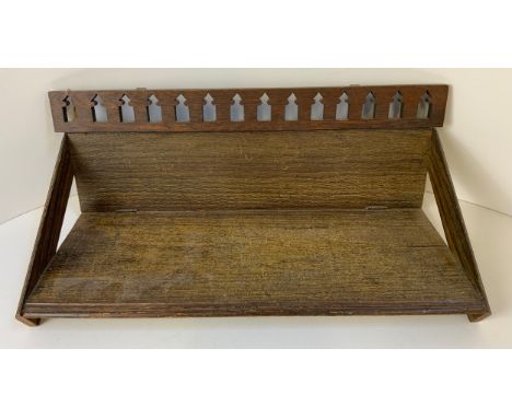 Book Shelf with Decorative Top 