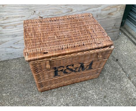 Large Wicker Hamper - Fortnum &amp; Mason - 68cm 