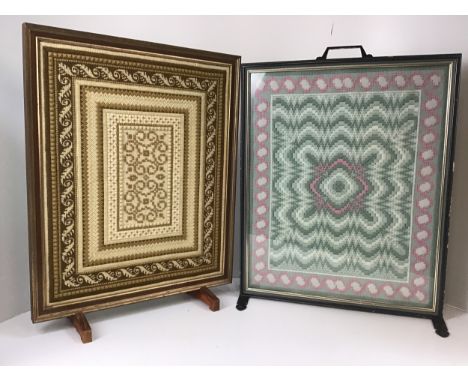 2x Tapestry Fire Screen 
