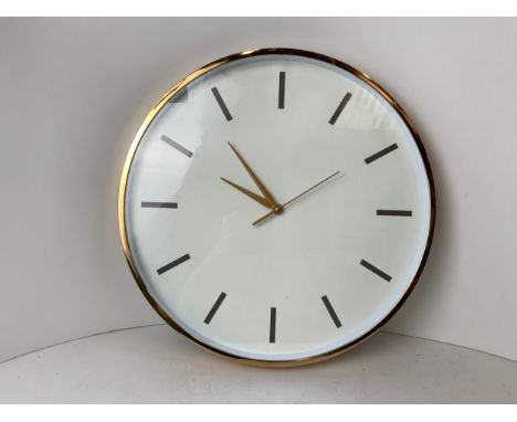Modern Wall Clock - 44cm Diameter 
