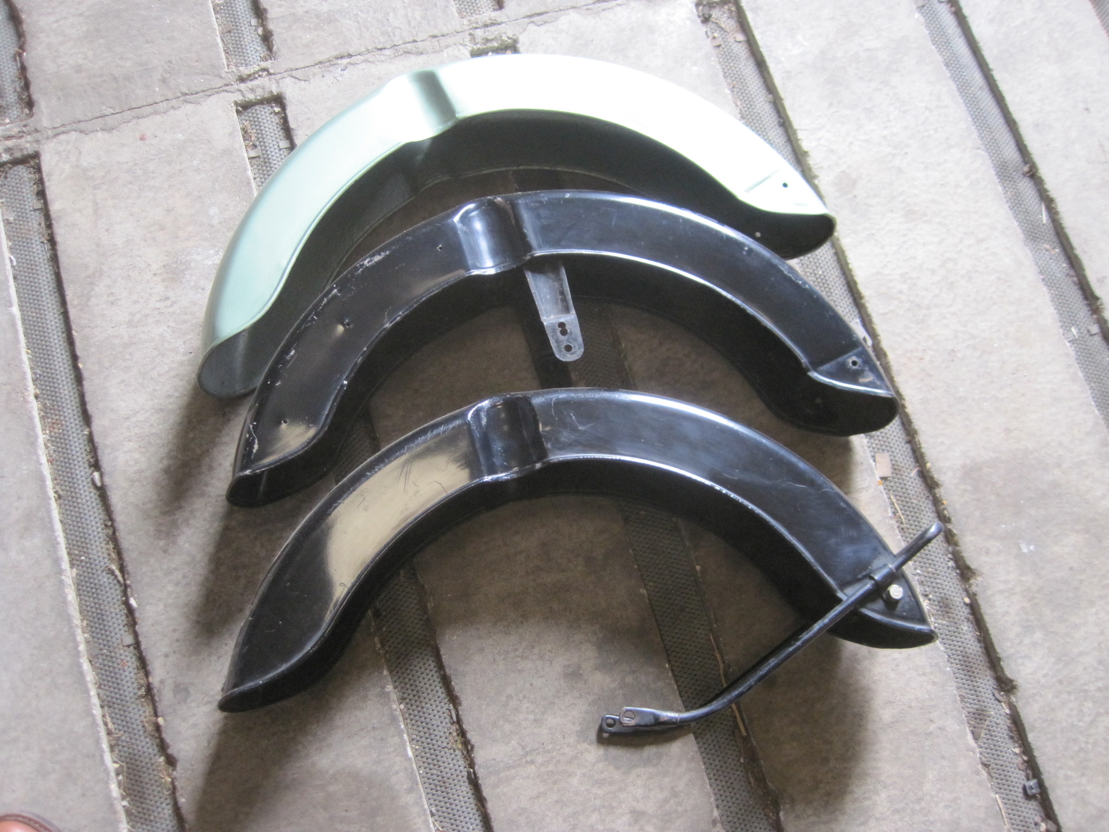 bsa a10 mudguards