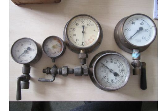 low pressure steam gauge