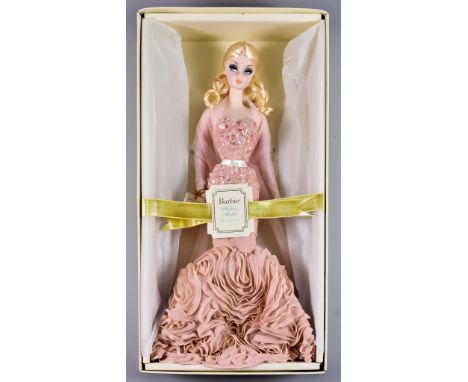 Mattel Barbie Silkstone Doll, fashion model gold collection, "Mermaid Gown", 2012, Serial No. X8254, NRFB