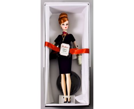 Mattel Barbie Madmen Silkstone Doll, fashion model collection, "Joan Holloway", 2010, Serial No. R4556, NRFB Barbie = Has nev